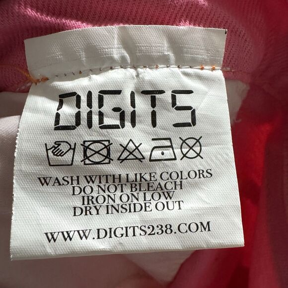 Digits Robo Demim Jeans Mens Large Pink Baggy Vintage Hip Hop Streetwear Skater - Picture 6 of 6